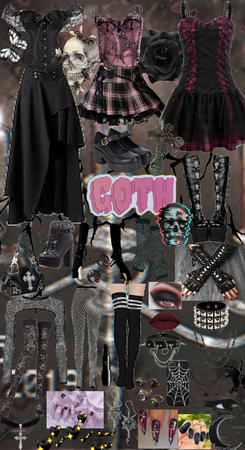 Goth Aesthetic Outfit Inspo