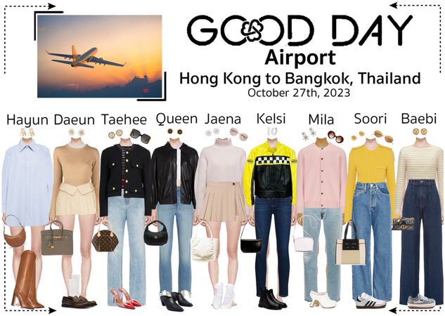 GOOD DAY (굿데이) [AIRPORT] Hong Kong To Bangkok