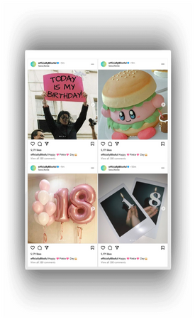Blissful | Pinkie 18th B-Day Instagram Update