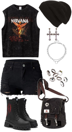 Grunge Aesthetic Style Outfit