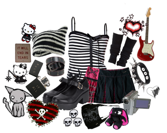 Emo outfit <3
