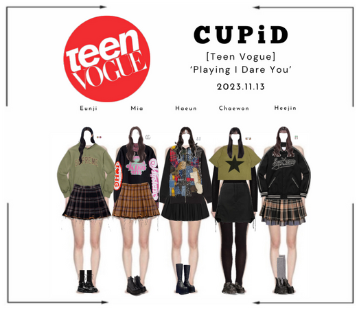 𝗖𝗨𝗣𝗶𝗗 (큐핏) - Teen Vogue