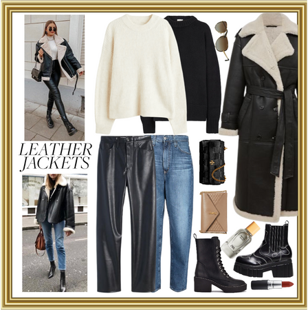 Styling the Fur Trim Leather Coat