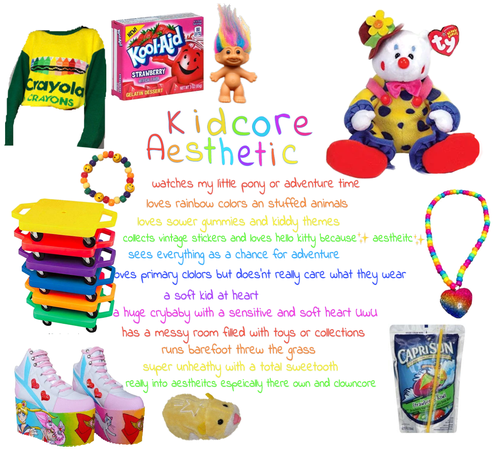 Kidcore Aesthetic