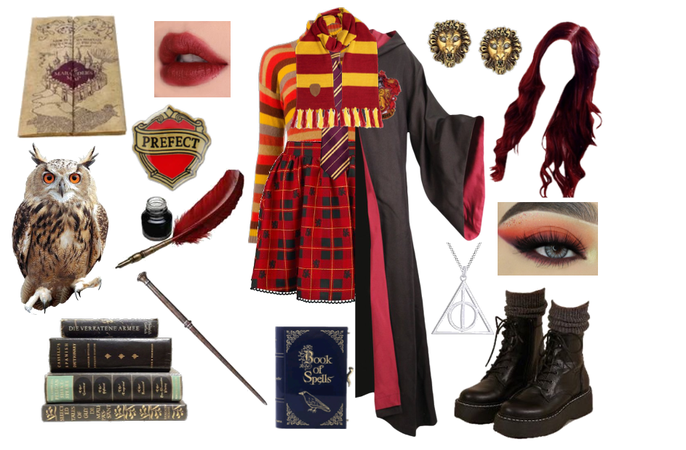 Harry Potter Gryffindor OC Outfit