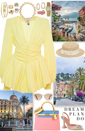 elegance outfit for a day in Monaco