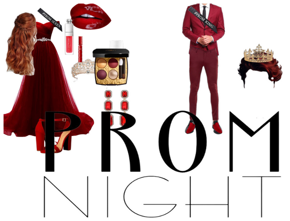 prom theme red