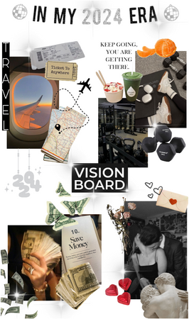 ✨ 2024 vision board ✨