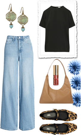 Blue jeans outfit