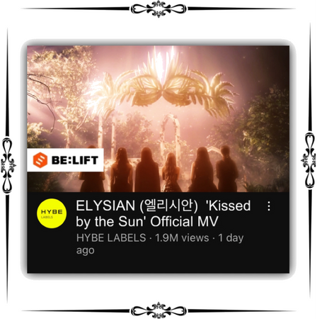 ELYSIAN ‘Kissed by the Sun’