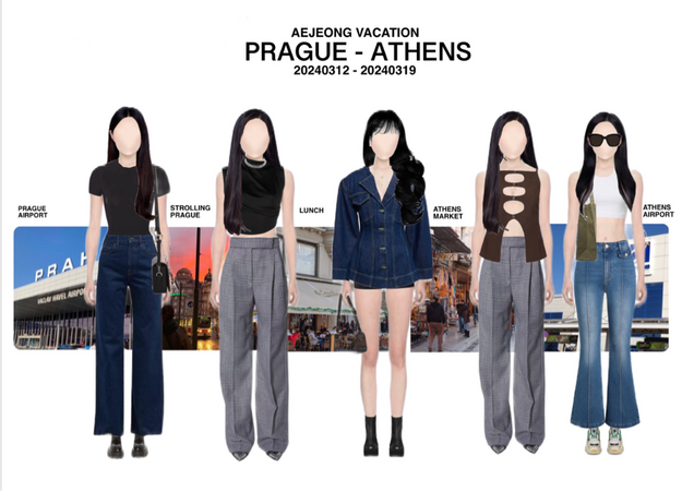 AEJEONG — On Vacation : Prague & Athens