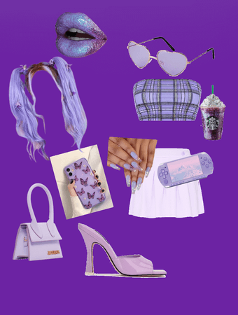 purple 💜💜💜 look