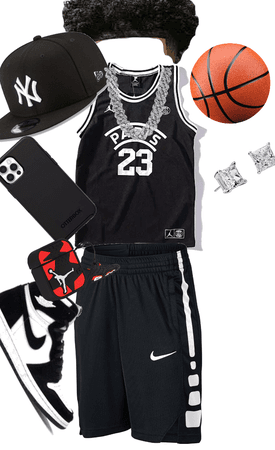 Basketball boy outfit
