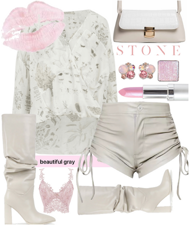 stone and pink