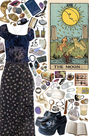The Moon • Tarot Card Inspired