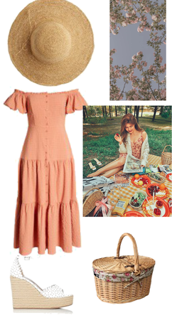 spring picnic outfit idea