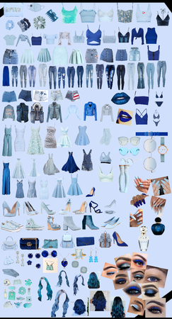 100 shades of blue-women's edition