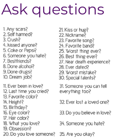 Ask Questions