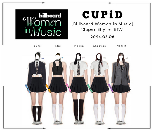 𝗖𝗨𝗣𝗶𝗗 (큐핏) - Billboard Women in Music