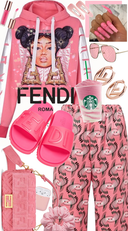 Pink Fendi