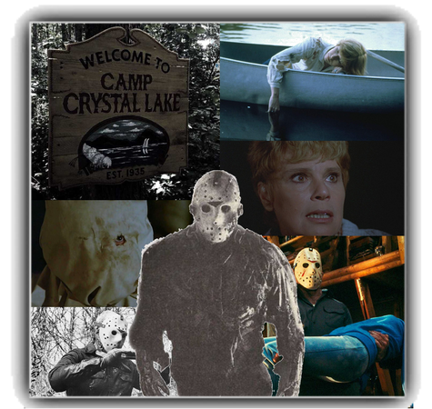 Friday the 13th Jason voorhees spooky moodboard