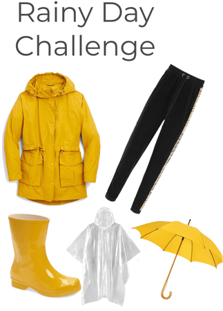 Rainy Day Outfit Challenge