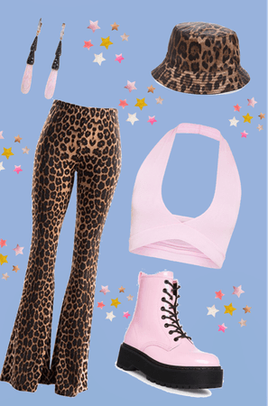 Pink and Leopard