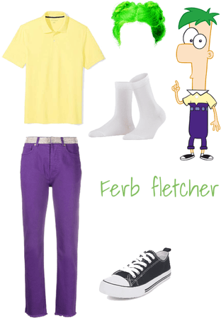 ferb cosplay outfit