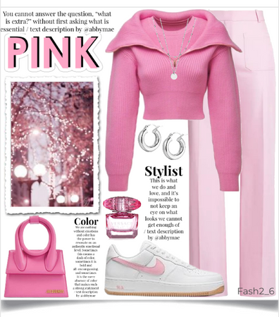 winter pink on pink
