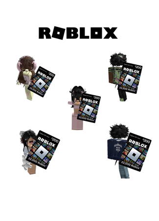 Pov:u and ur friends in roblox have giftcards