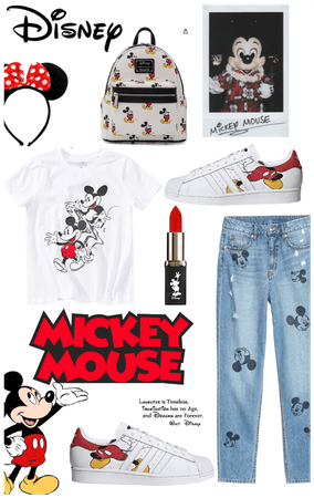 Mickey Mouse🐭❤️🖤-Disney