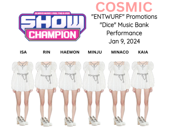 Cosmic (우주) 'Dice' The Show Stage