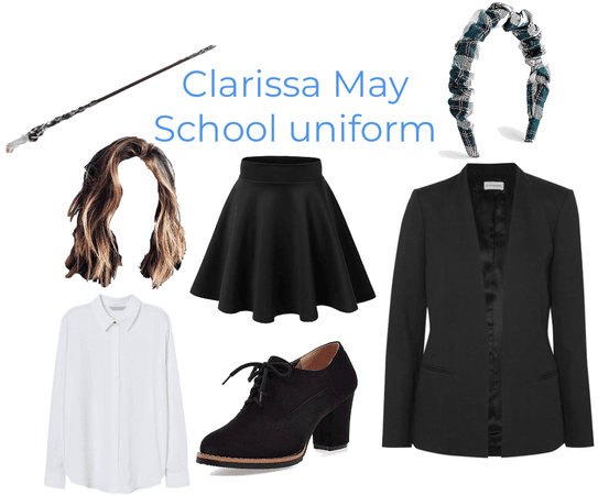 Clarissa may school uniform