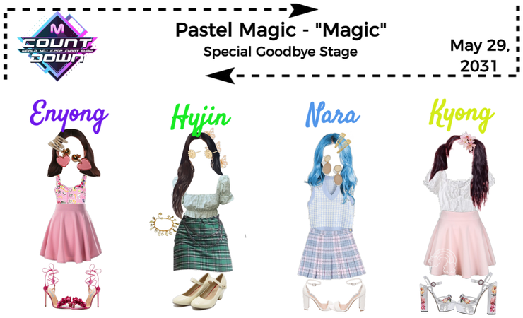 Pastel Magic - "Magic" 10th Debut Stage