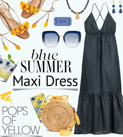 Blue Summer Dress