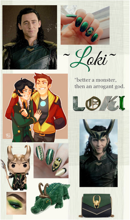 Loki from his series on disney+!