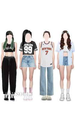K-Pop Girl Group Outfits