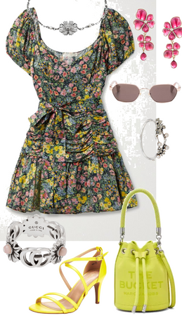 summer floral dress