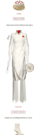 Pie Pastry Chef Outfit
