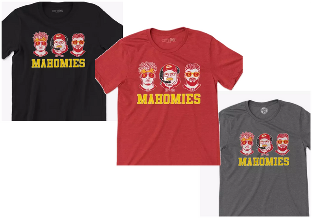 Funny KC Football Mahomies T-Shirt