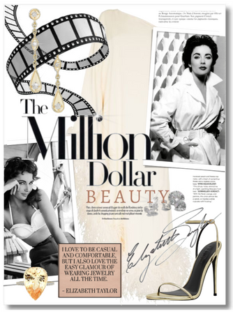 The Million Dollar Beauty - Elizabeth Taylor