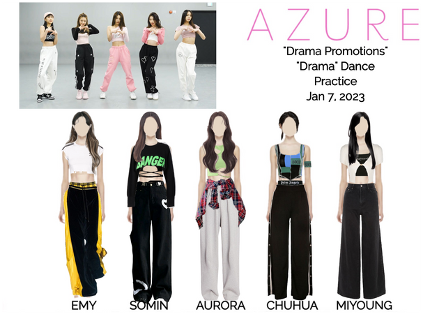 AZURE(하늘빛) "Drama" Dance Practice