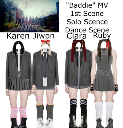Baddie MV outfit 1