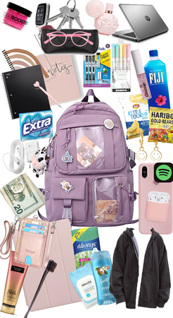 What's in my school backpack?