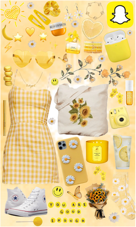Yellow Picnic Date💛🌼☀️
