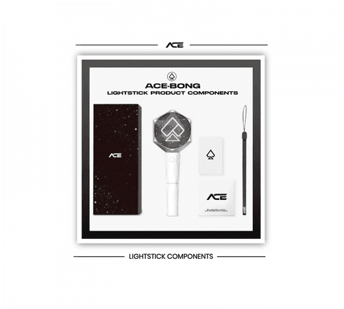 ACE (에이스) Lightstick Product Components