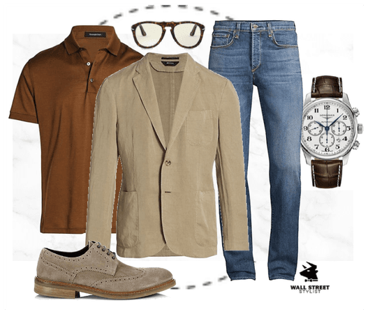 Men's Business Casual with Jeans