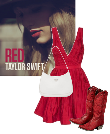 RED eras outfit