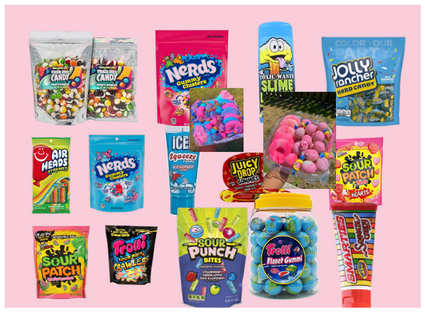Different types of candy!
