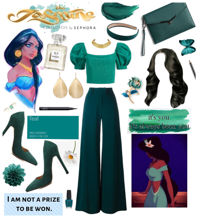 Jasmine inspired outfit